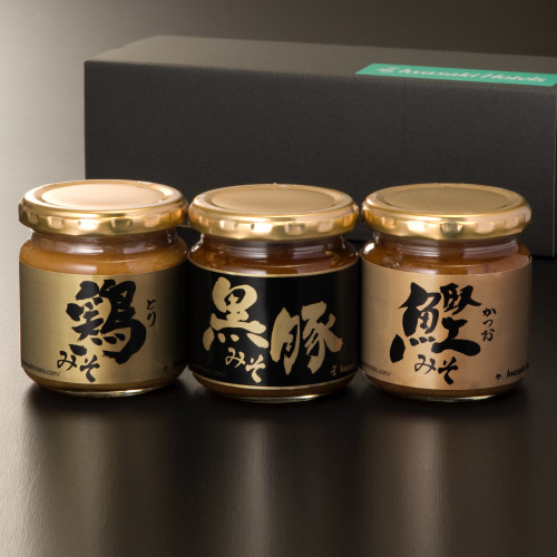 黒豚・鰹・鶏みそセット