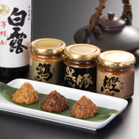 黒豚・鰹・鶏みそセット